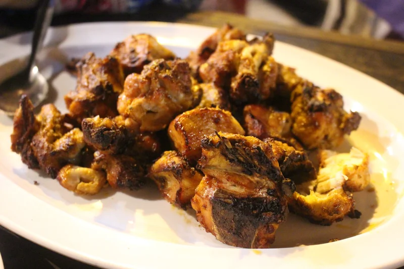 Traditional street food in Lahore